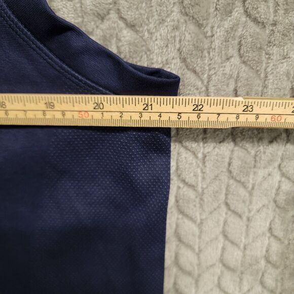 Fabletics Tank Top Mens Size XL Blue Training Day‎ Sleeveless Athletic Shirt - Picture 3 of 7